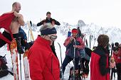 Sci-alpinistica al monte Gardena, stavolta sono con 15 amici del CAI-Albino il 6 dicembre 2009 - FOTOGALLERY